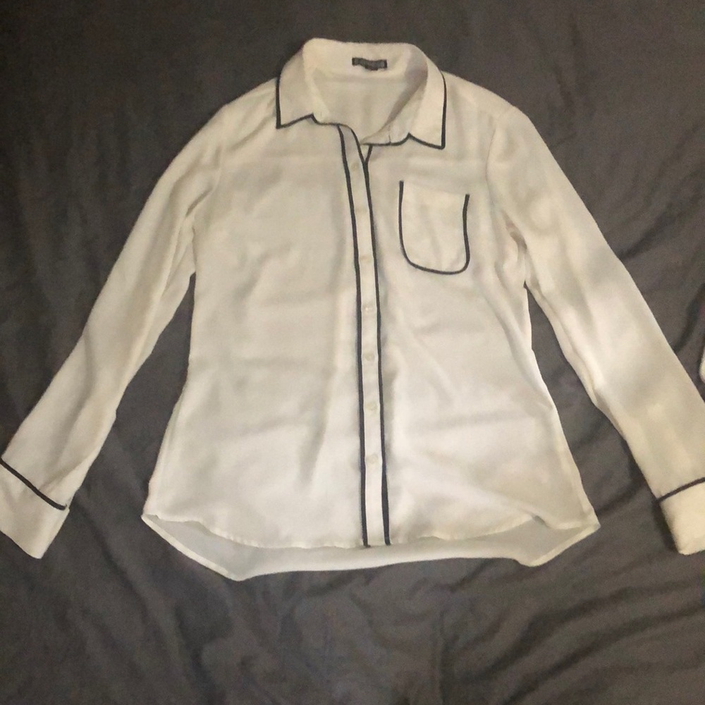 White button up
